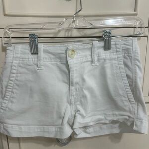 American Eagle Outfitters White Jean Shorts Classic Design